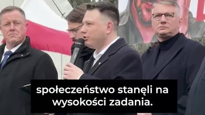 ZEŁEŃSKI OSZUŚCIE! ODDAJ NASZE 100 MILIARDÓW! MENTZEN NA PROSTEŚCIE POD SEJMEM!