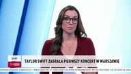 TVP Info - Fragment serwisu z Dominiką Komarnicką o koncercie Taylor Swift w Warszawie (01. 08. 2024