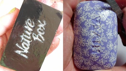 Soap Carving ASMR Relaxing Sounds no talking Satisfying ASMR Video