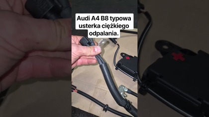 Kawałek przewodu za 1k pln, Audi A4 B8.