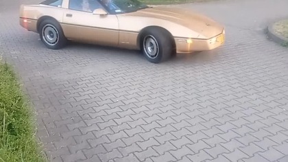 Bydgoskie Klasyki Nocą vol.  4 - odjazd Chevroleta Corvette C4 i BMW E46