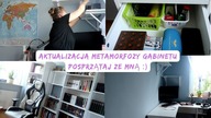 AKTUALIZACJA Mała metamorfoza gabinetu Posprzątaj ze mną  Uporządkowana
