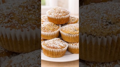 Te muffiny jabłkowe to OBŁĘD!  Gotowe w 40 minut! #muffiny #przepis