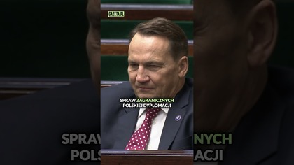 Bosak krytykuje expose Sikorskiego #shorts #sejm