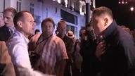 Kłótnia pod pałacem prezydenckim