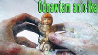 Metamorfoza aniołka na choinkę