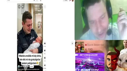 JASPER OGLĄDA UCZUCIOWY FILMIK #dawidjasper #jasper #funny