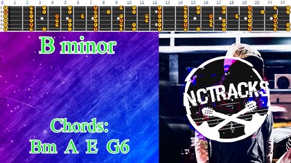 Emotional Intense Rock Ballad Style Guitar Backing Track - B Minor | 90 bpm [NCTracks Release]