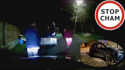 Wyrzucał śmieci, a po z zwróceniu uwagi staranował auto #2062 Wasze Filmy