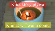 Światło non stop z oliwy całkowicie Eko.