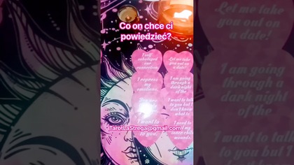 Co on chce ci powiedzieć? #oracle #tarot #zwiazki #miłośćtarot