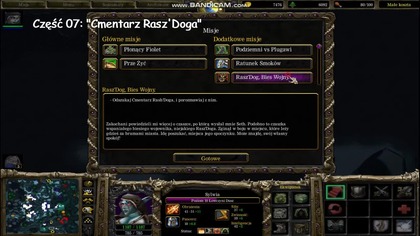 07 WarCraft 3 FT [MOD] Cztery Pory Wojny - Śmiertelna Zima Cmentarz RaszDoga