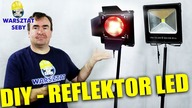 DIY - kolorowy reflektor LED z wrotami