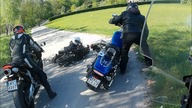 Zloty i upadki, czyli rozpoczęcie sezonu i parada motocyklowa w Borku Starym