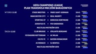 Canal+ Extra 2-3 - Plansza z planem transmisji baraż&oacute;w o awans do fazy pucharowej piłkarskiej