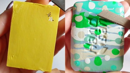 Soap Carving ASMR Relaxing Sounds no talking Satisfying ASMR Video