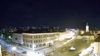 BIAŁYSTOK - widok na Rynek Kościuszki