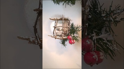 BOMBKA Z OKIENKIEM z kanału @diy_art_ideas #shorts #diy #christmas