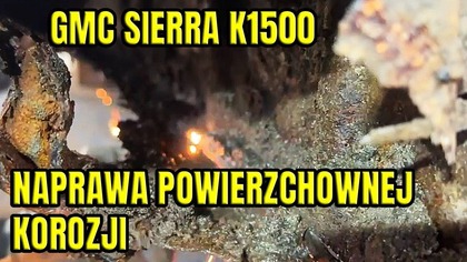 KOMPLETNA NAPRAWA BLACHARSKA PICKUPA W 8 GODZIN.  GMC SIERRA K1500.