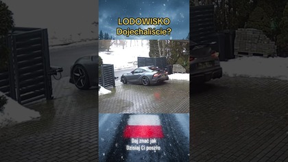 Gołoledź na drogach  Jak Wam się dziś jechało? #gołoledź #zima #polskiedrogi #kierowcy