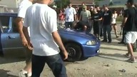 Palił gumę, a spalił ostatecznie samochód