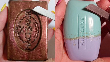 Soap Carving ASMR Relaxing Sounds no talking Satisfying ASMR Video