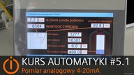 Kurs Automatyki #5. 1 Pomiar analogowy + PLC