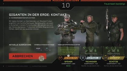 Aliens: Fireteam Elite Giants In The Earth Contact Sniper