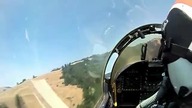 NIski lot myśliwcem F/A 18 Hornet (onboard)