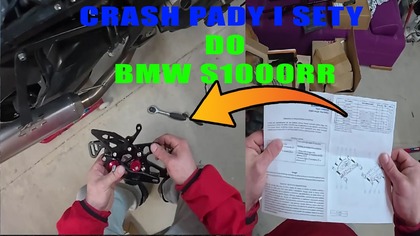 Montuje crash pady, sety itd Przerabiam BMW s 1000rr na tor  Jak się żyje u nas na wsi