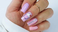 Cute cup nails art tutorial / Allepaznokcie Molly Lac