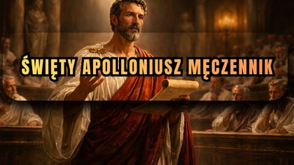 Stanął przed całym senatem i wybrał śmierć zamiast kłamstwa - święty Apolloniusz (18 kwietnia)