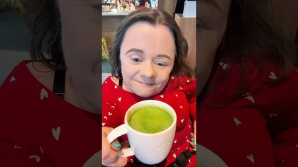 Piję po raz pierwszy matchę  | #shorts | Magdalena Augustynowicz