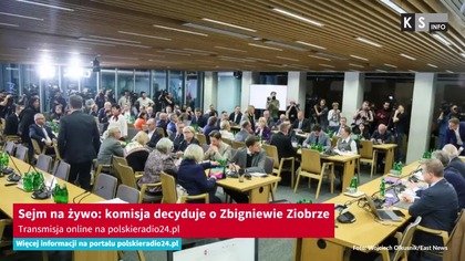 Sejm na żywo: komisja decyduje o Zbigniewie Ziobrze.  Transmisja online [KS Info]