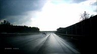 Zarejestrowany wypadek na trasie A1 Tarnowskie Góry a Zabrze