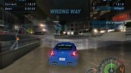 NFS Underground: Secret ramp