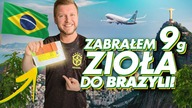 Zabrałem 9 gramów zioła samolotem do Brazylii! Legalnie! | Brazylia #1