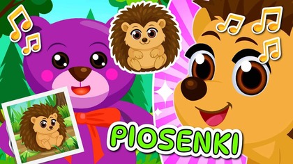  Najlepsze Piosenki dla dzieci - JEŻ TO NOCNY ZWIERZ - Kamlotki 