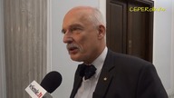 Janusz Korwin-Mikke o programie 500+, PiSie i pieniądzach dla o. Tadeusza Rydzyka