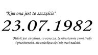 ..Ona jedna i jedyna .. Gdybym m&oacute;wił językami ludzi i anioł&oacute;w, a miłości bym nie miał,
