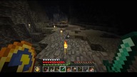 The rare moment when the Creepers explosion is useful #minecraft #game #gaming #Short #Shorts #Cave