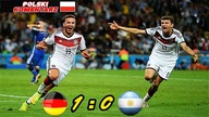 Niemcy 1:0 Argentyna Finał Mistrzostw Świata 2014, skrót meczu, Polski komentarz HD