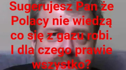 panie Krzysztofie to nie uświadomił. Pan lidzi