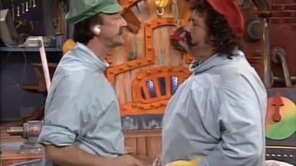 Super Mario Bros. Super Show Live action sketch - Defective Gadgetry