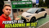 Chiński elektryczny GAC AION UT za 129 900 zł vs 1000 km: STANĄŁEM NA TRASIE!  0% BATERII...