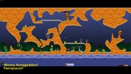 Retro gry! Worms Armageddon.