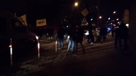 Mało kodomitów i ubywateli rp blokuje Marsz Żołnierzy Wyklętych.