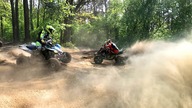 Raptor 700 vs YFZ Swap ER6 - trochę slow trochę motion