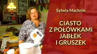 Ciasto z połówkami owoców