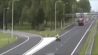 Wypadek na autostradzie